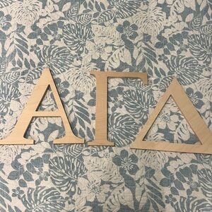 AGD Wooden Letters